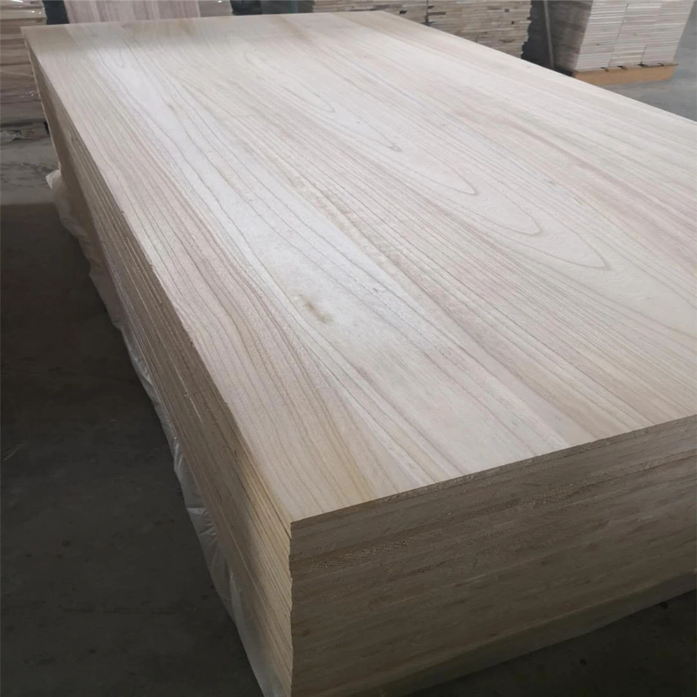 China Pao Tong Paulownia Wood Edge Glued Panel Finger Joint Board Paulownia Planks for Sale