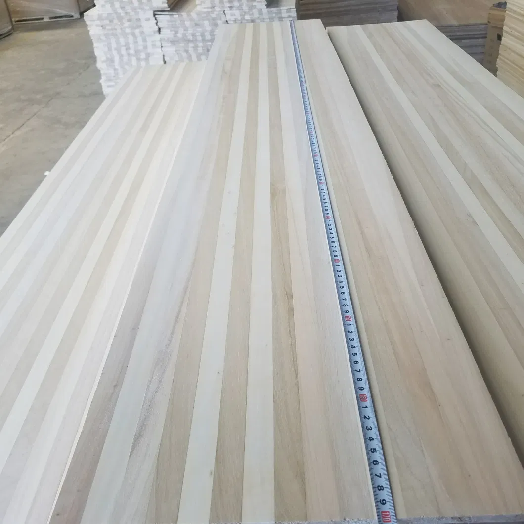 Edge Glued Panels Paulownia, Solid Wood Board